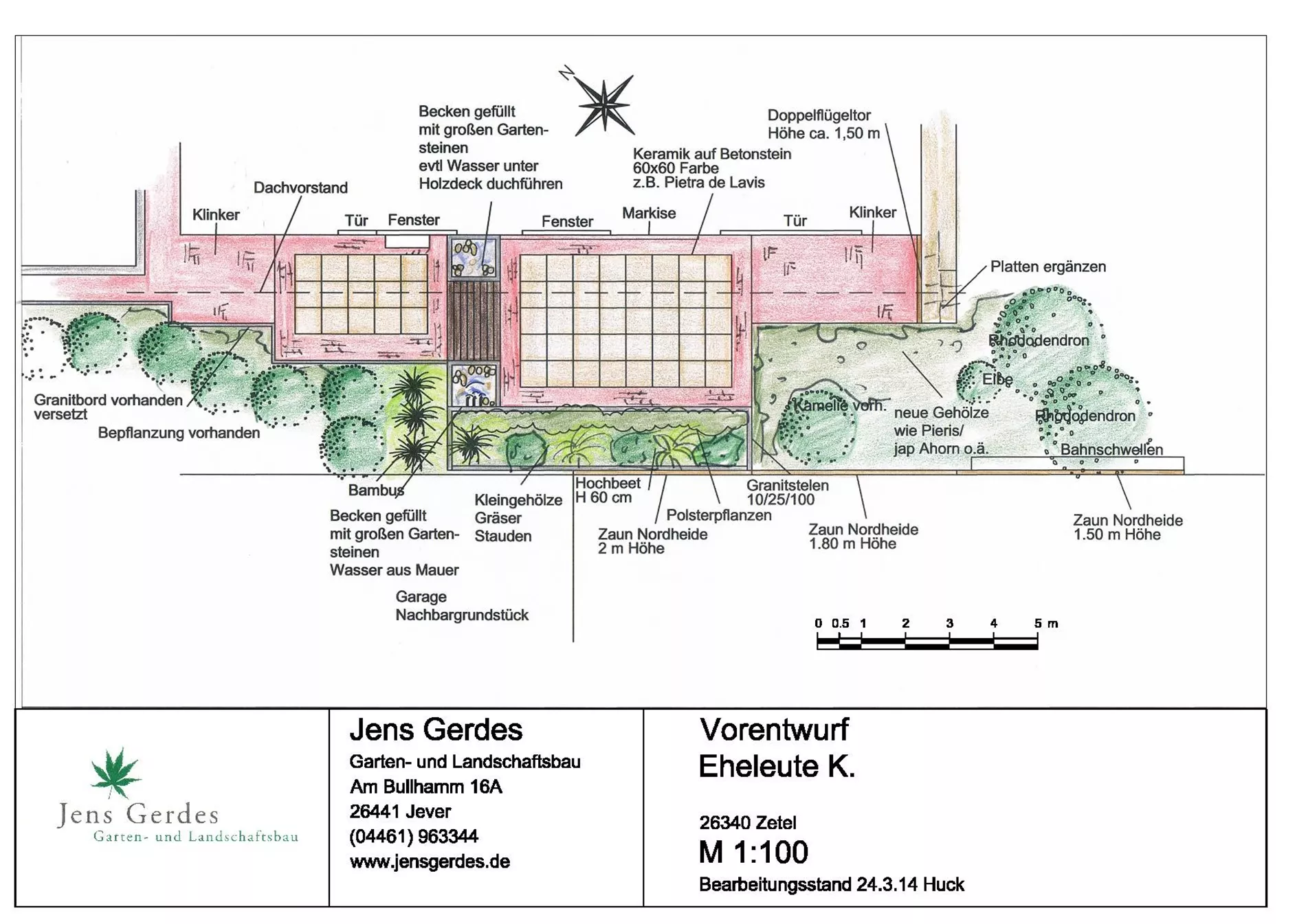 Neu und Umgestaltung von Gartenanlagen Jens Gerdes Garten und